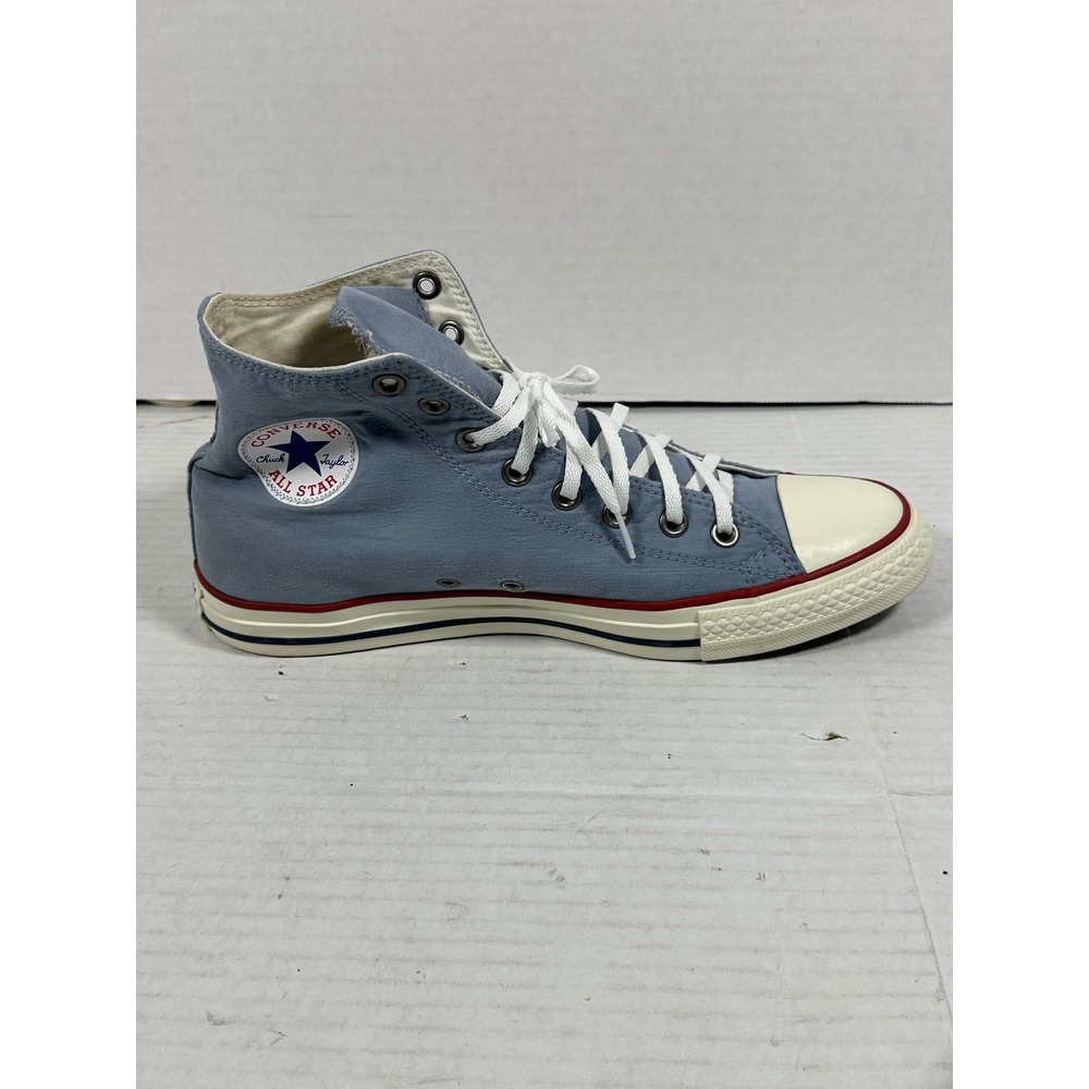 Converse Chuck Taylor AllStar High Top Blue Canvas Sneakers 157608C Mens 10 W 12 - Picture 8 of 9